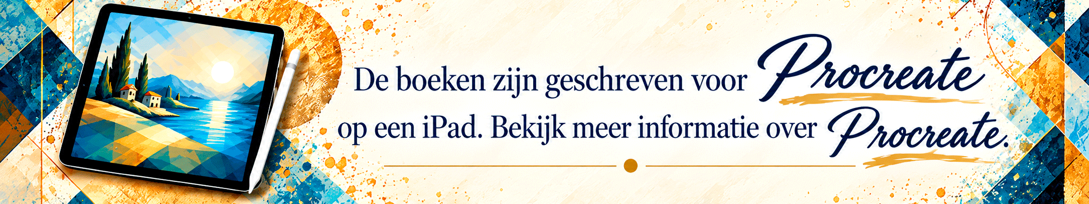 Procreate Boeken in Watercolorstijl laag
